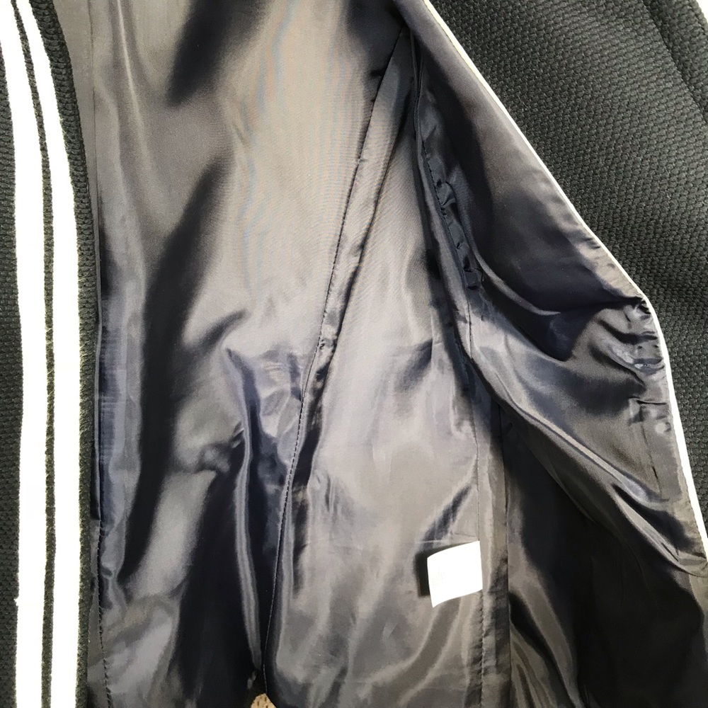 Talbots Navy Open Front Jacket 10p - image 4